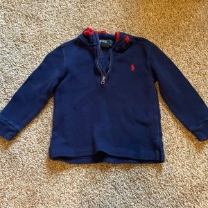 Polo Toddler Half Zip Pullover